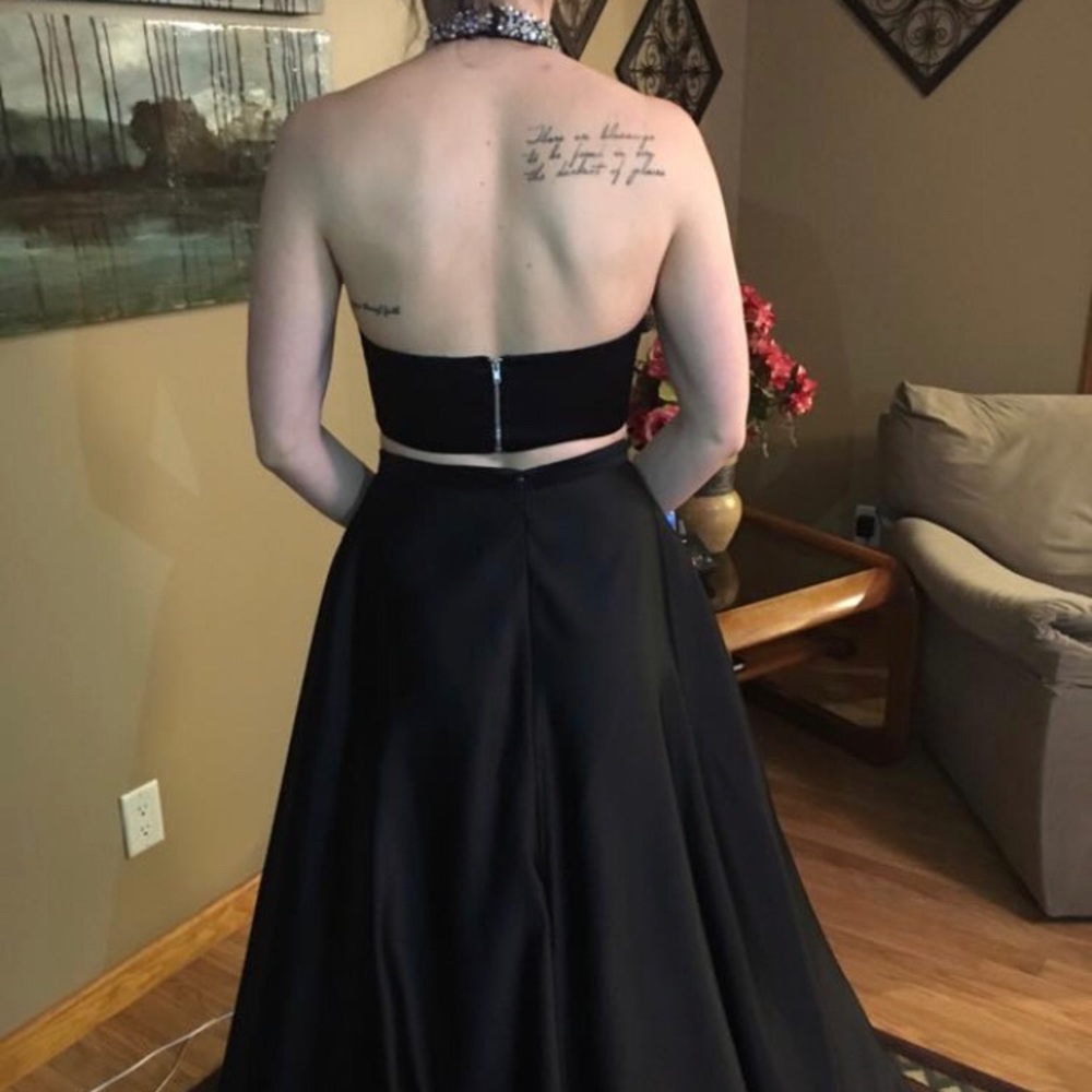 Jovani two piece prom dress - Picture 2 of 4